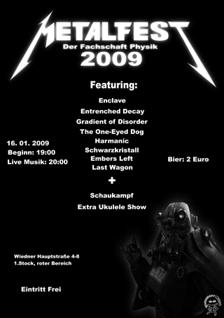 Last Wagon live @ TU Metalfest, 16. Jänner 2009